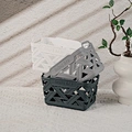thickened large-opening perforated plastic storage basket for kitchen,bathroom multi-scene sundries